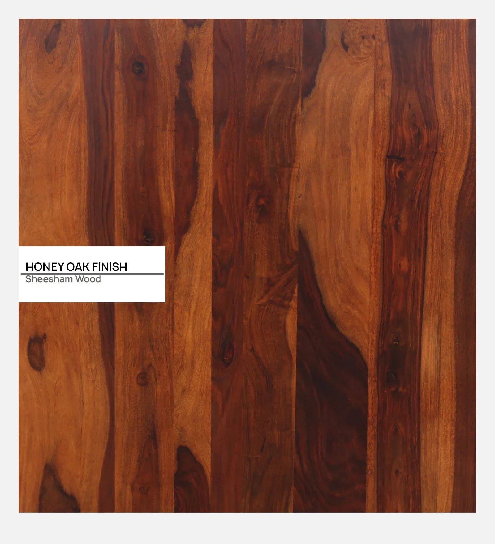 Sheesham Wood Bar Cabinet In Honey Oak Finish - Image 2
