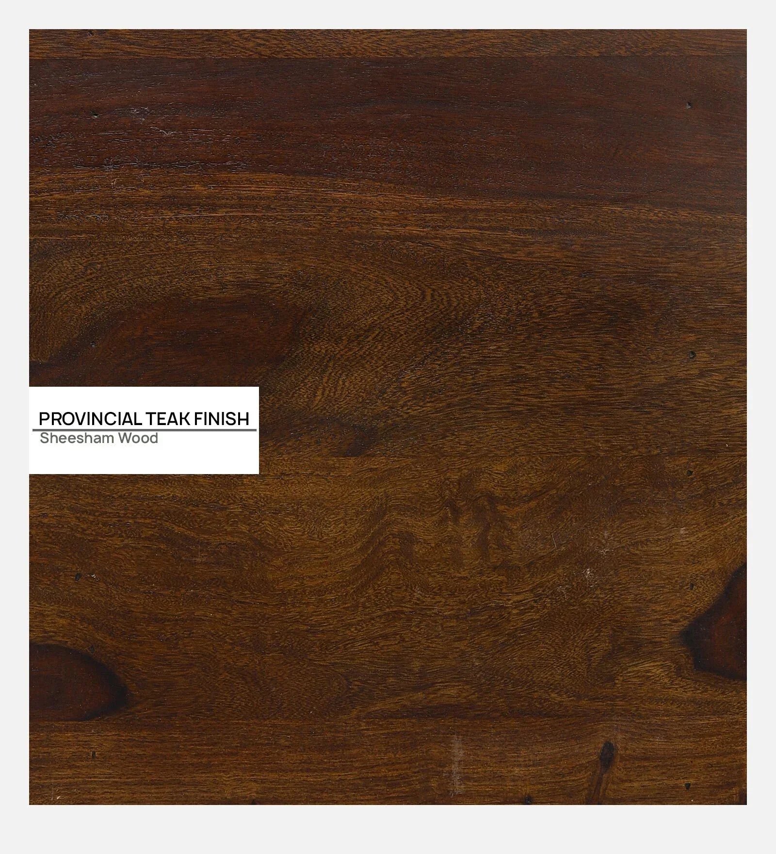 Sheesham Wood Writing Table In Scratch Resistant Provincial Teak Finish With Drawers - Image 2