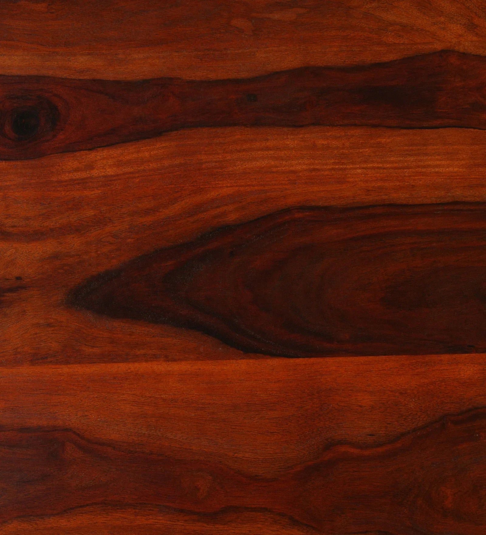 Sheesham Wood Queen Size Bed In Honey Oak Finish With Box Storage - Image 3
