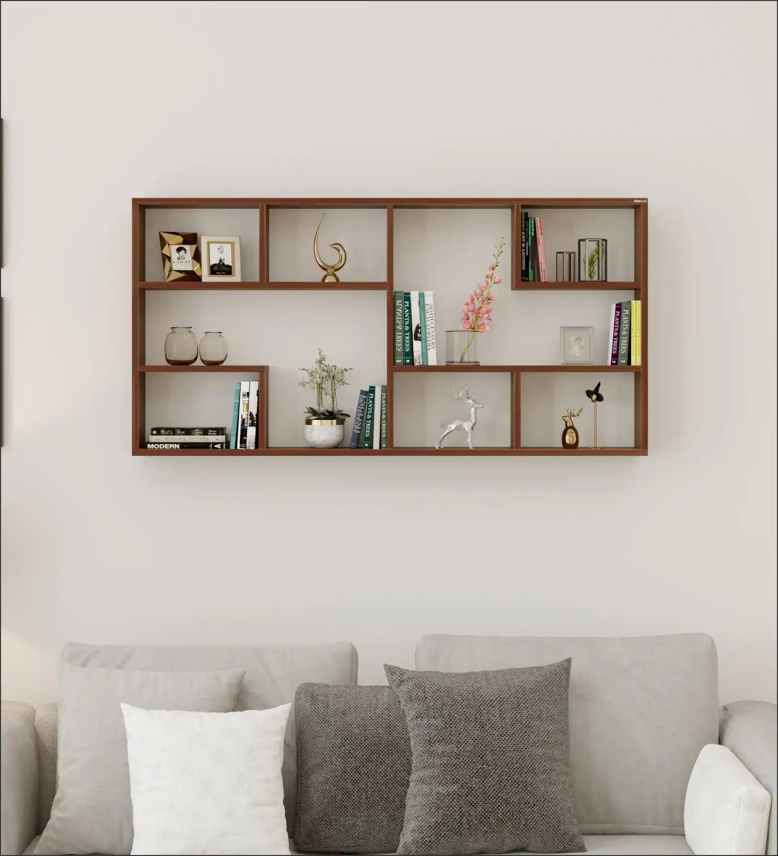 Sheesham Wood Wall Mounted Floating Shelf - Image 8