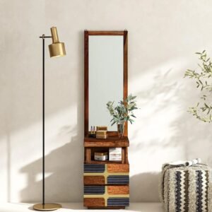 Sheesham Wood Dresser In Scratch Resistant Provincial Teak Finish