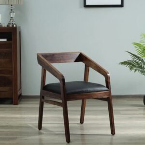 Arm Chair In Provincial Teak Finish