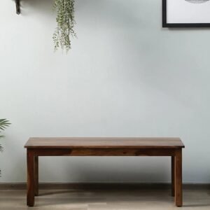 Sheesham Wood Bench In Provincial Teak Finish