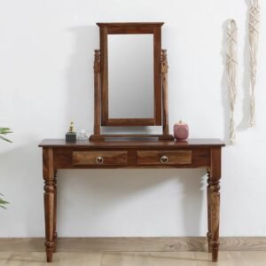 Sheesham Wood Dresser in Scratch Resistant Provincial Teak Finish