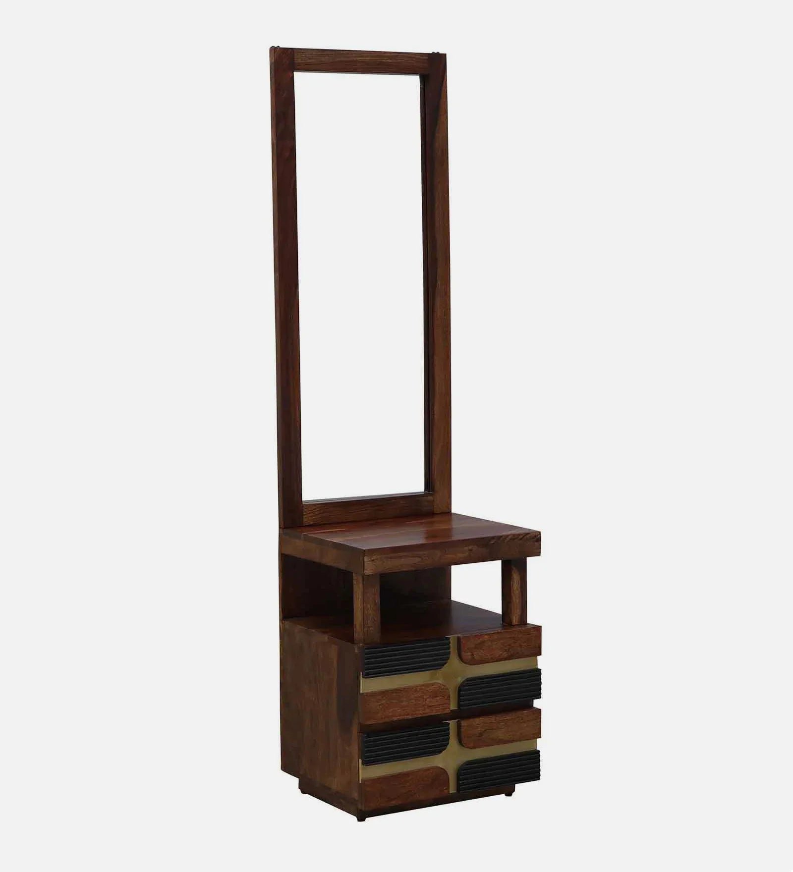 Sheesham Wood Dresser In Scratch Resistant Provincial Teak Finish - Image 4