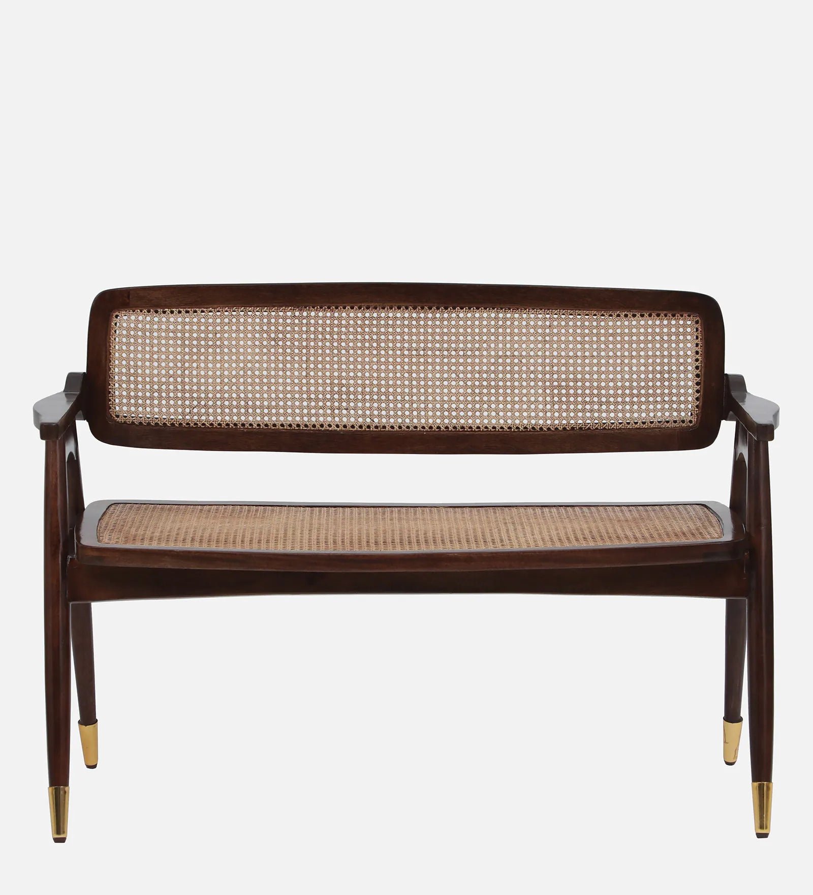 Solid Wood Settee In Tubbaq Finish - Image 3