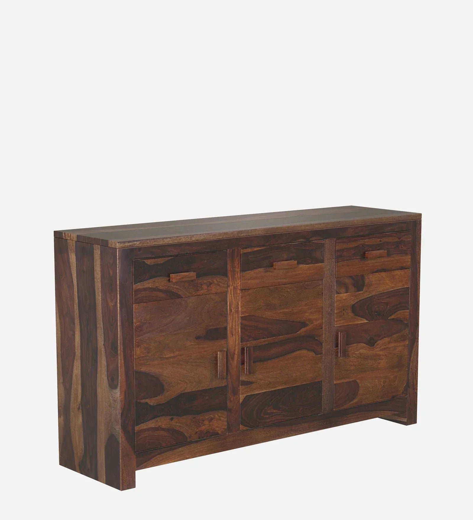 Sheesham Wood Sideboard In Provincial Teak Finish - Image 3