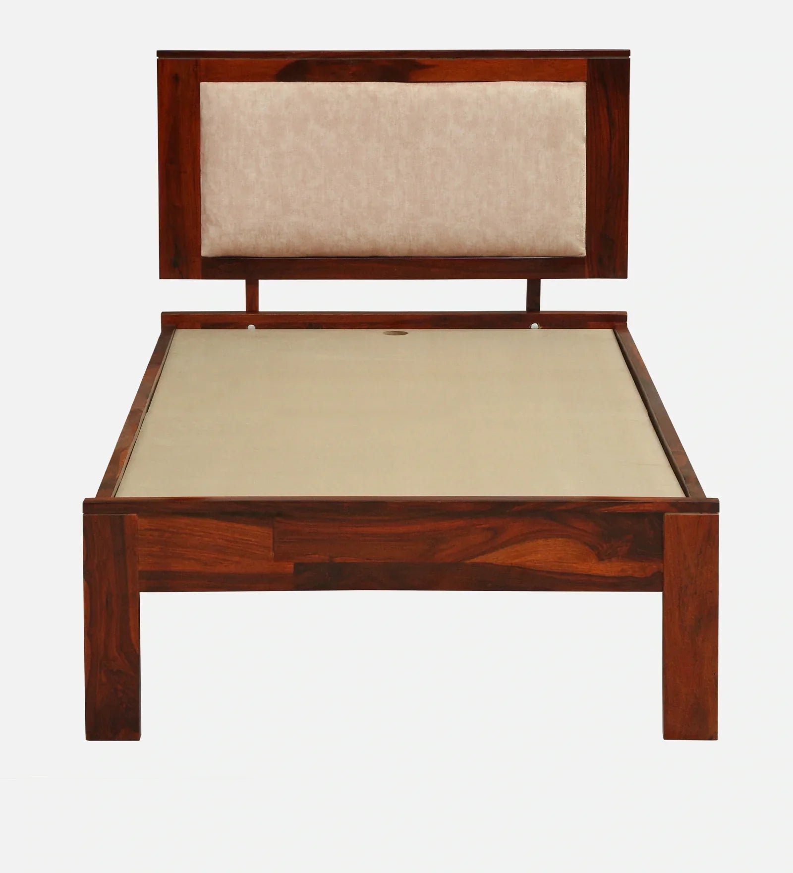 Sheesham Wood Single Bed In Honey Oak Finish - Image 7