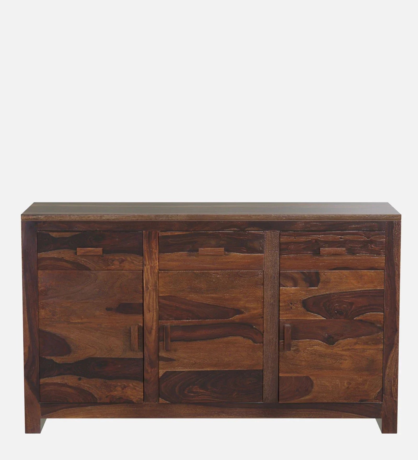 Sheesham Wood Sideboard In Provincial Teak Finish - Image 4