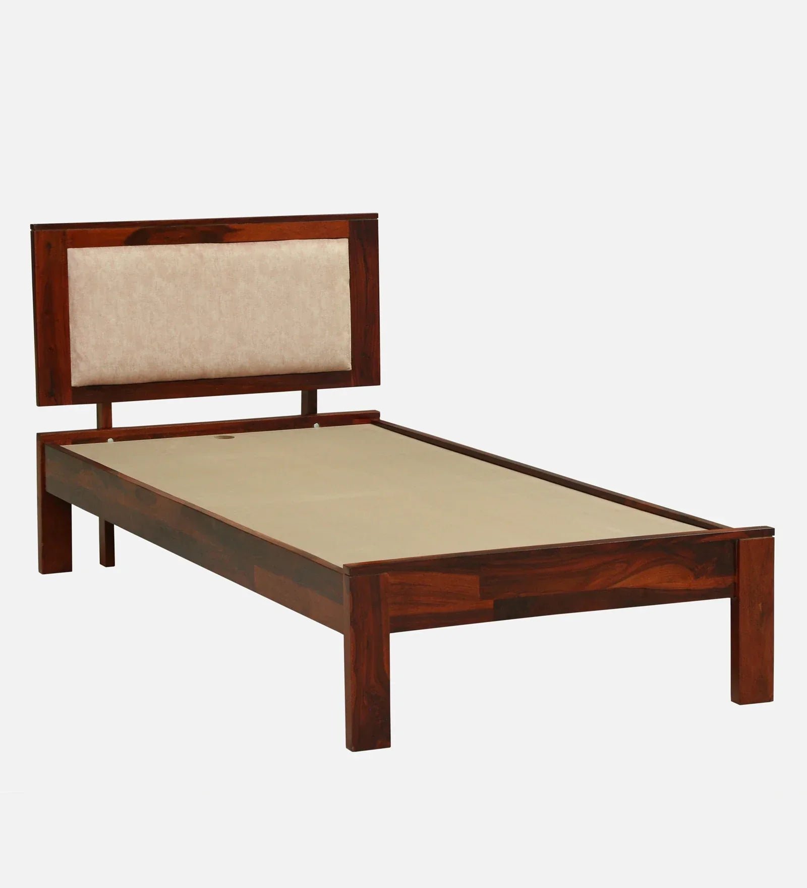 Sheesham Wood Single Bed In Honey Oak Finish - Image 8