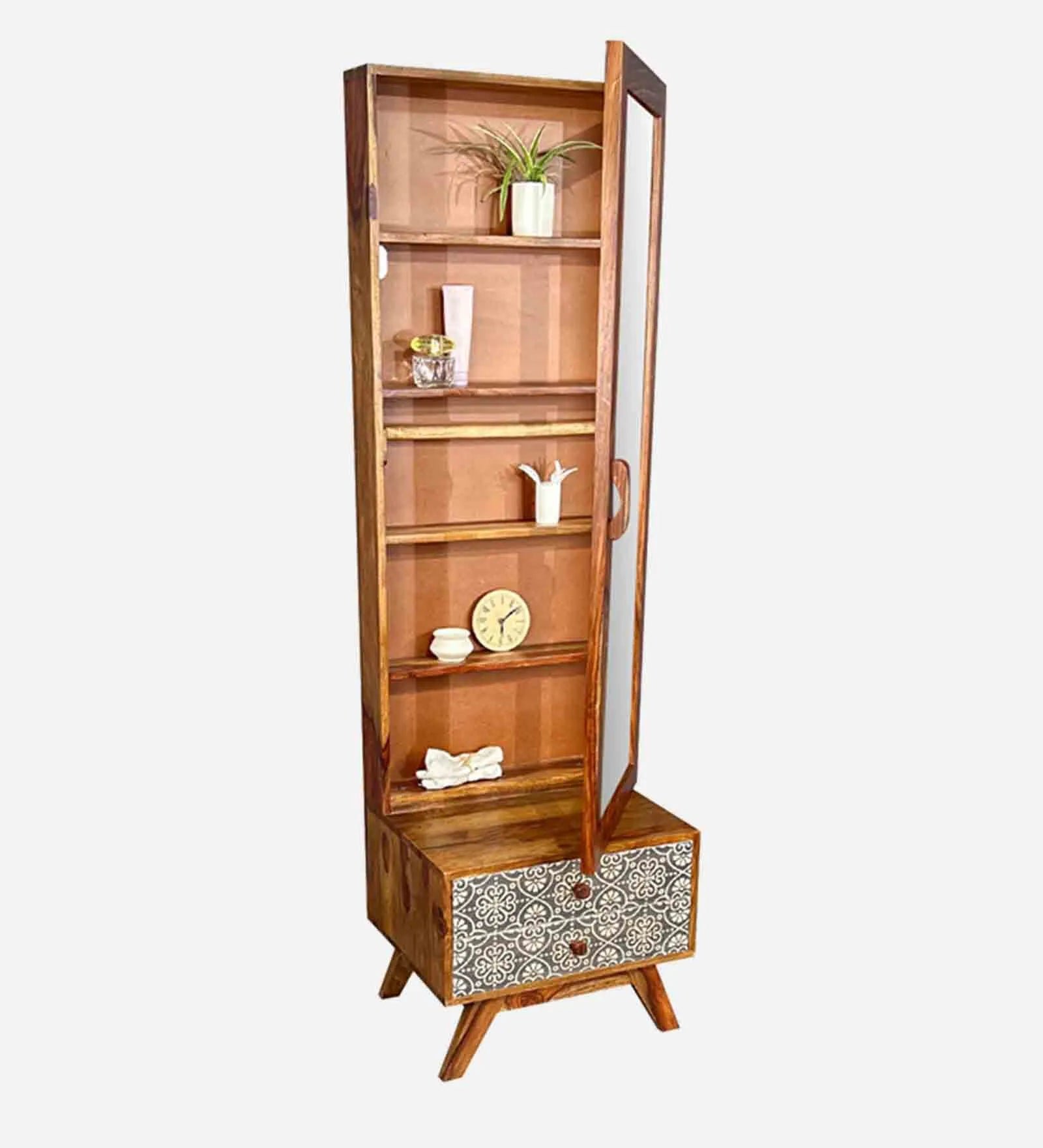 Sheesham Wood Dresser in Teak Finish - Image 5