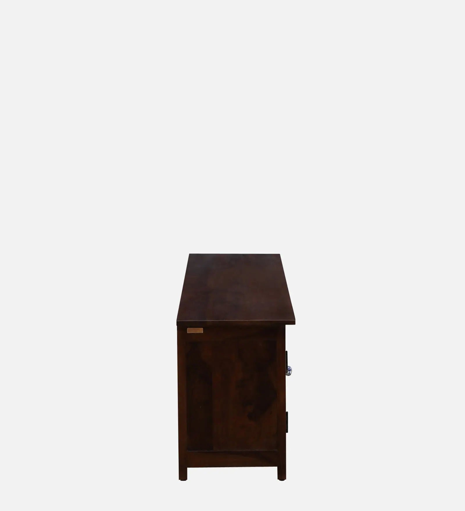 Sheesham Wood TV Console in Scratch Resistant Provincial Teak Finish For TVs Up To 55" - Image 6