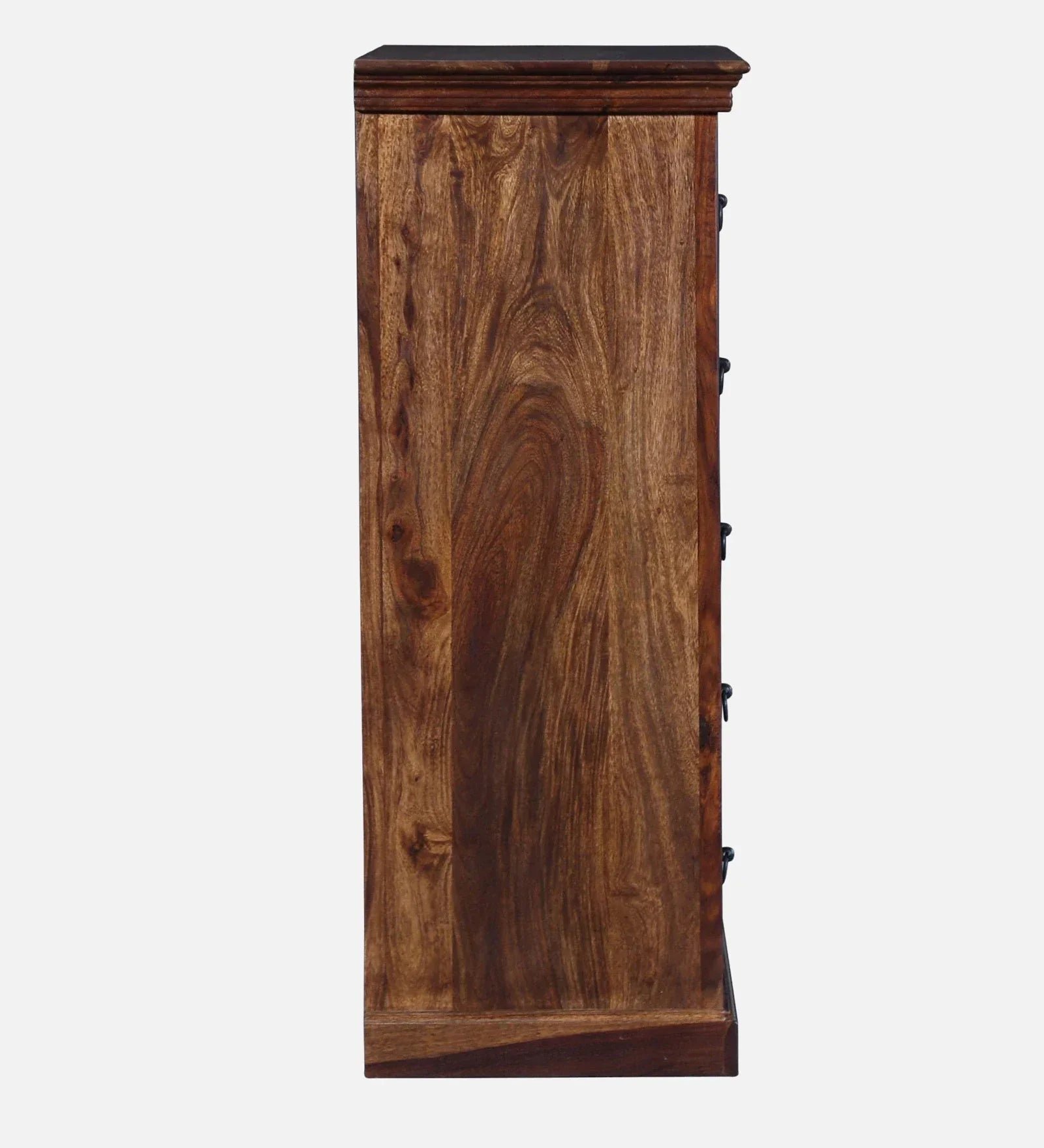 Sheesham Wood Chest Of Drawers in Scratch Resistant Provincial Teak Finish - Image 5
