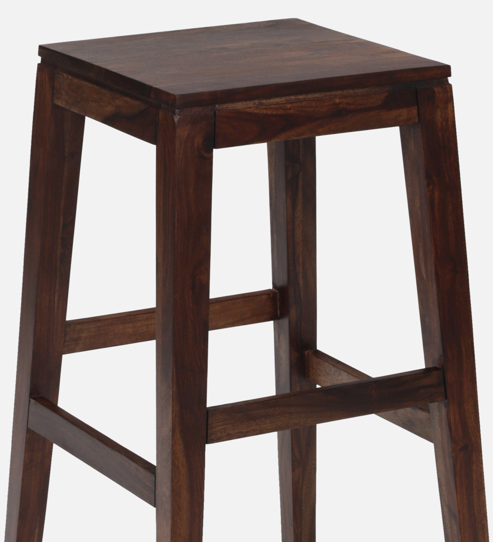 Sheesham Wood Bar Stool In Provincial Teak - Image 2