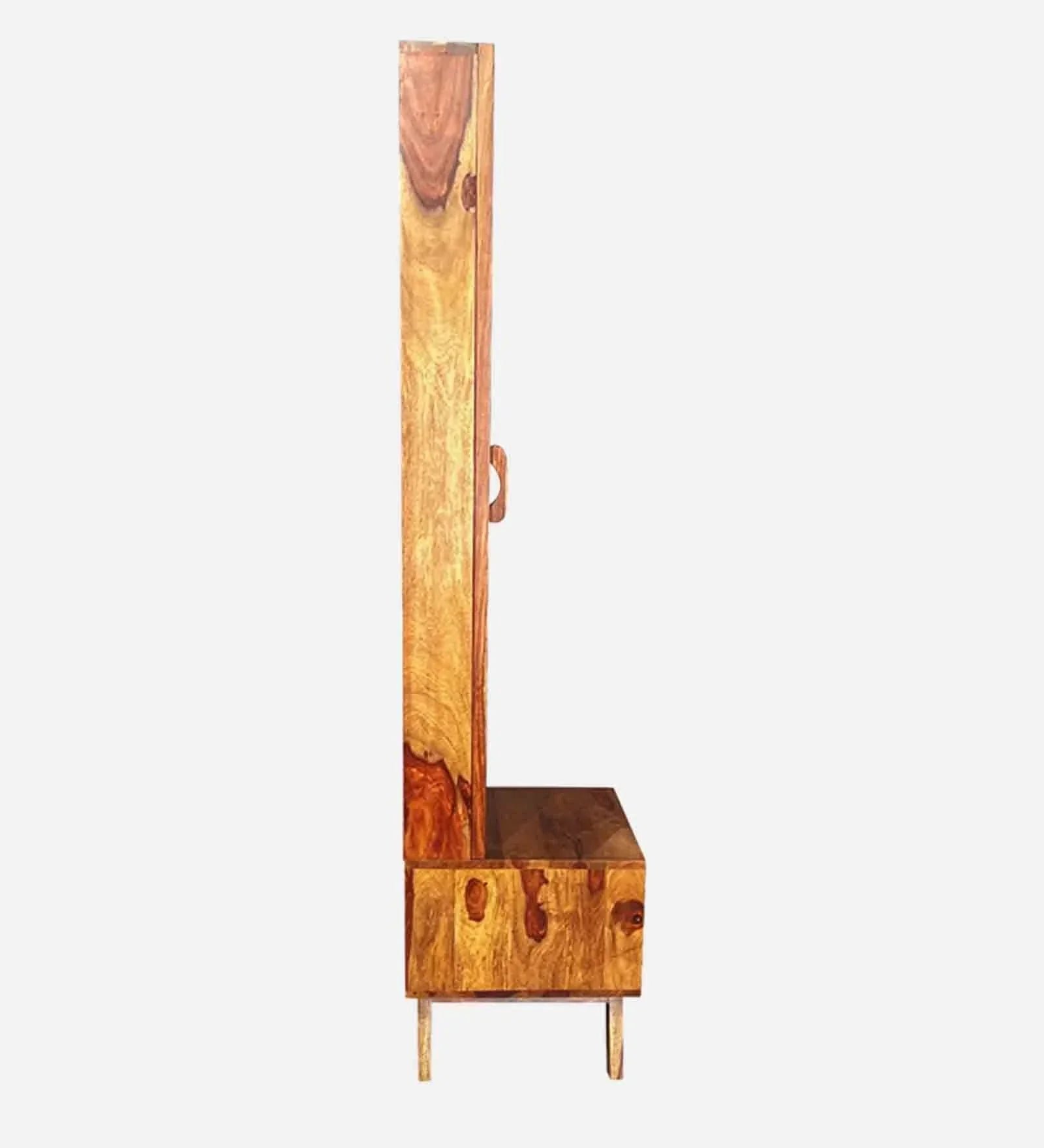Sheesham Wood Dresser in Teak Finish - Image 6