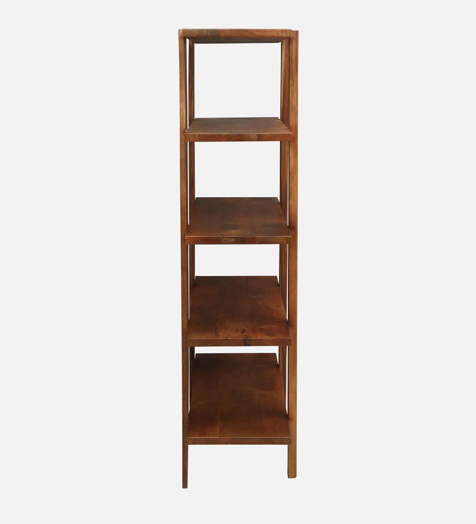 Mango Wood Book Shelf In Walnet Finish - Image 6
