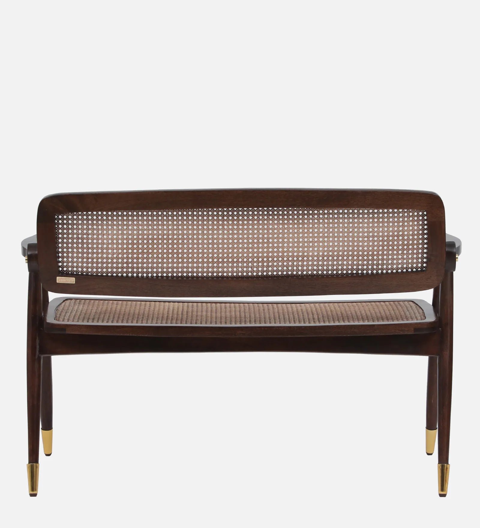 Solid Wood Settee In Tubbaq Finish - Image 6