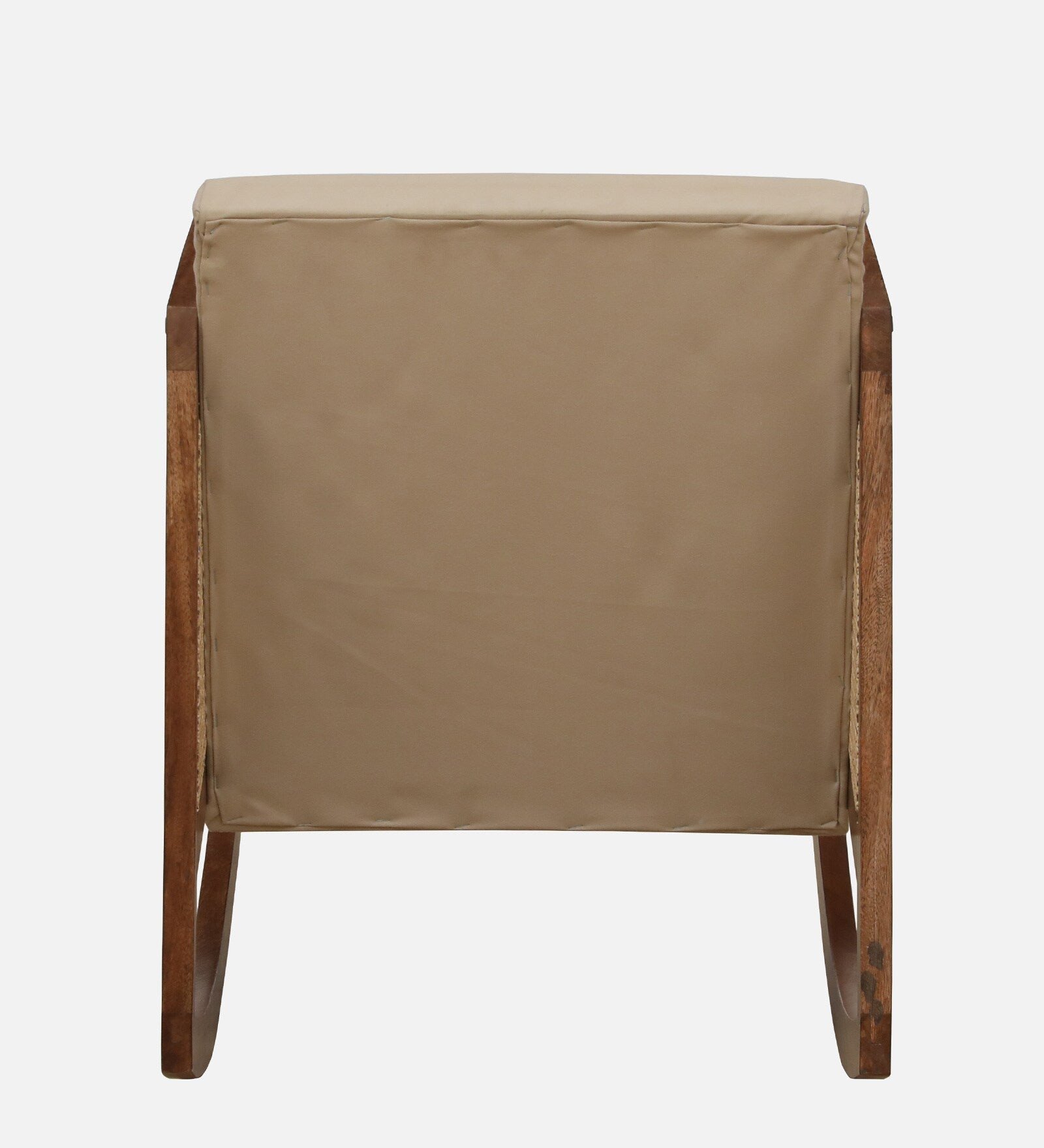 Baarn Mango Wood Rocking Chair In Rustic Teak Finish - Image 7