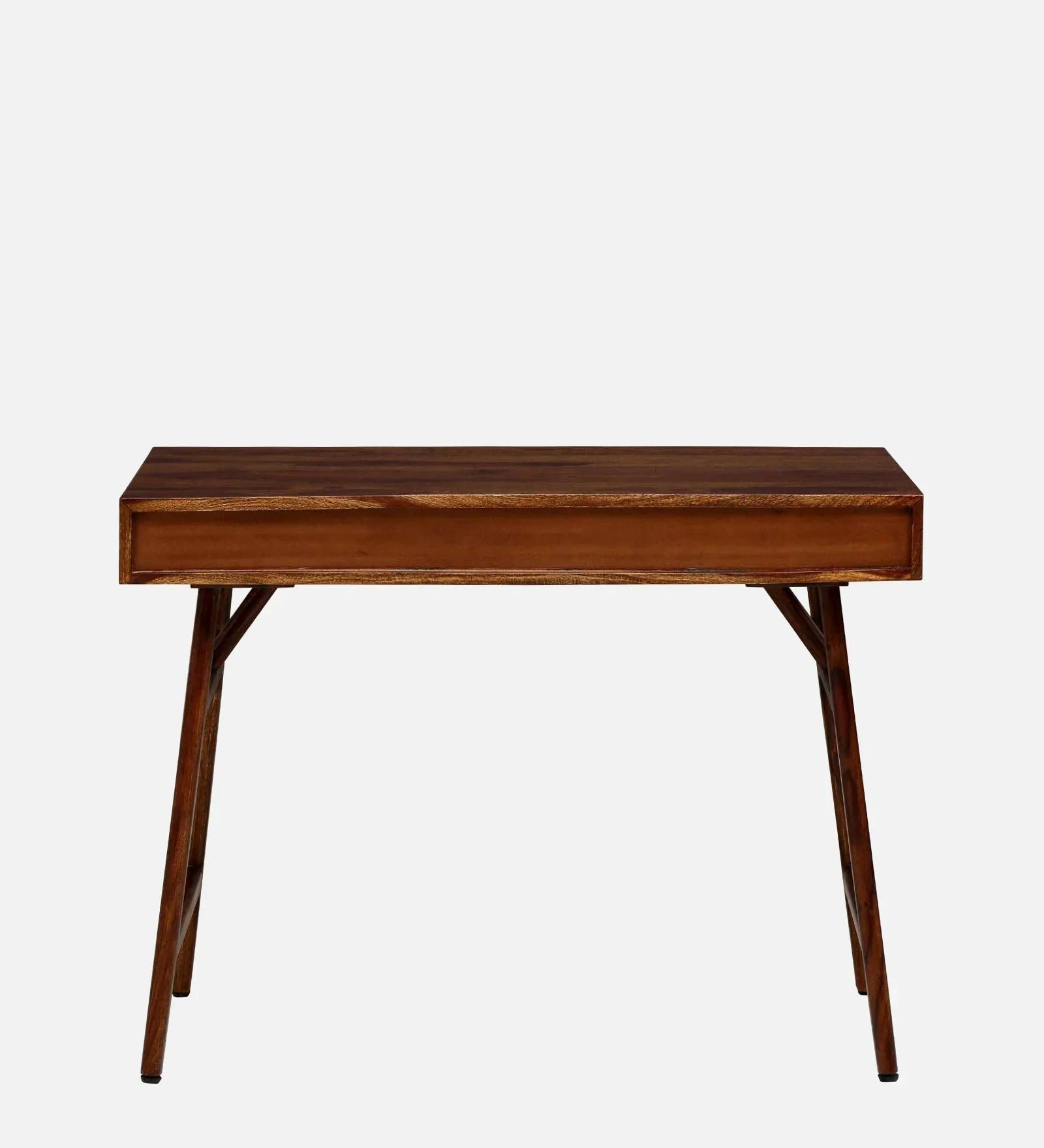 Sheesham Wood Writing Table In Scratch Resistant Provincial Teak Finish - Image 7