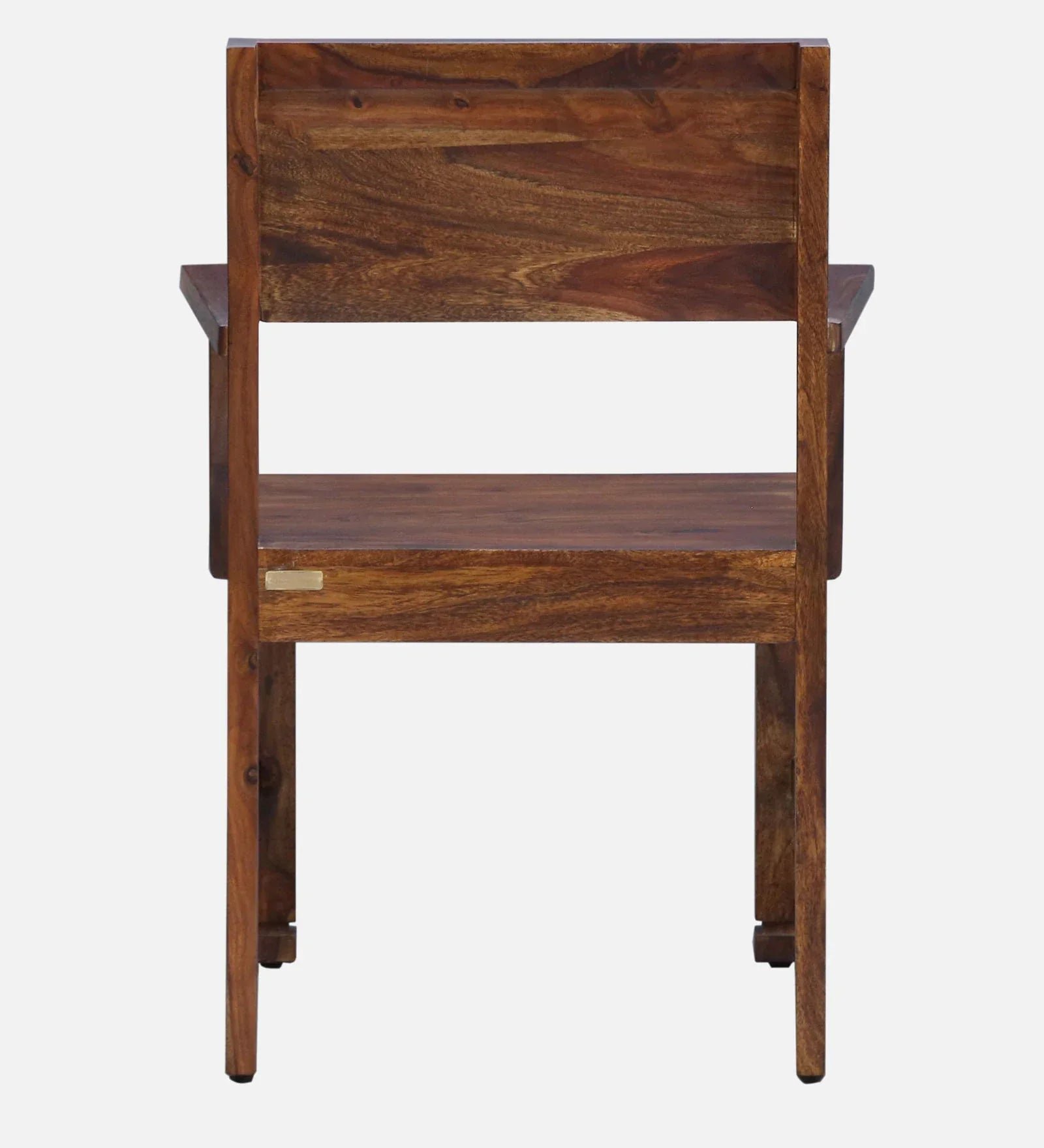 Segur Sheesham Wood Arm Chair In Provincial Teak Finish - Image 6
