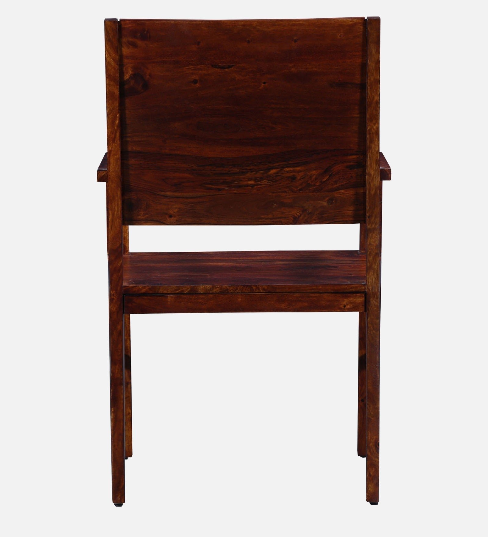Oriel Sheesham Wood Arm Chair In Honey Oak Finish - Image 9