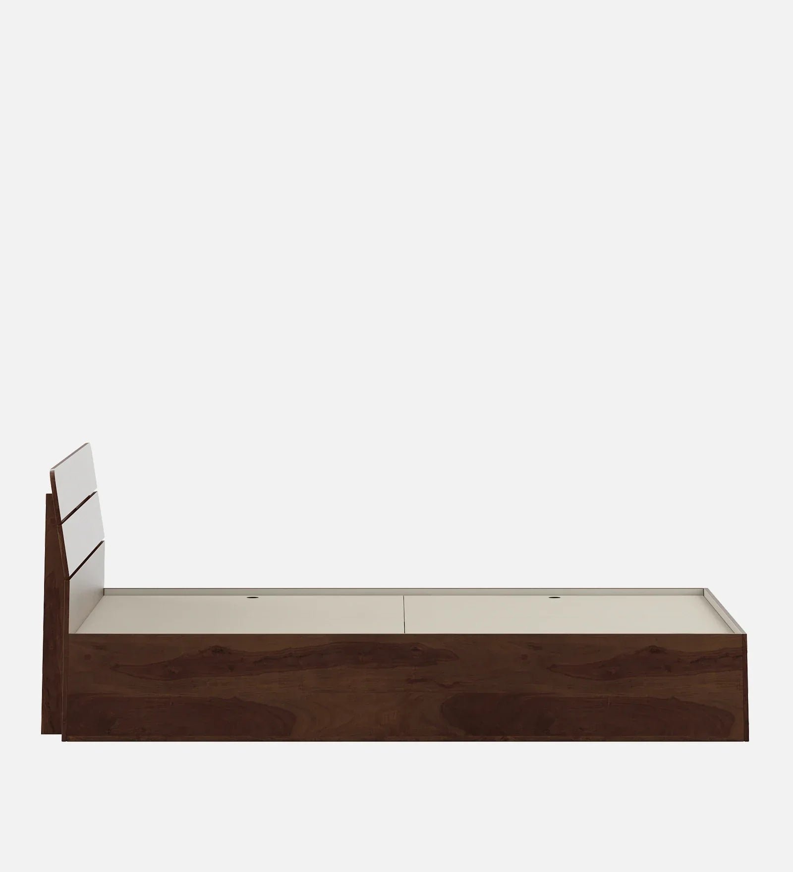 King Bed In Sheesham Finish With Box Storage - Image 7
