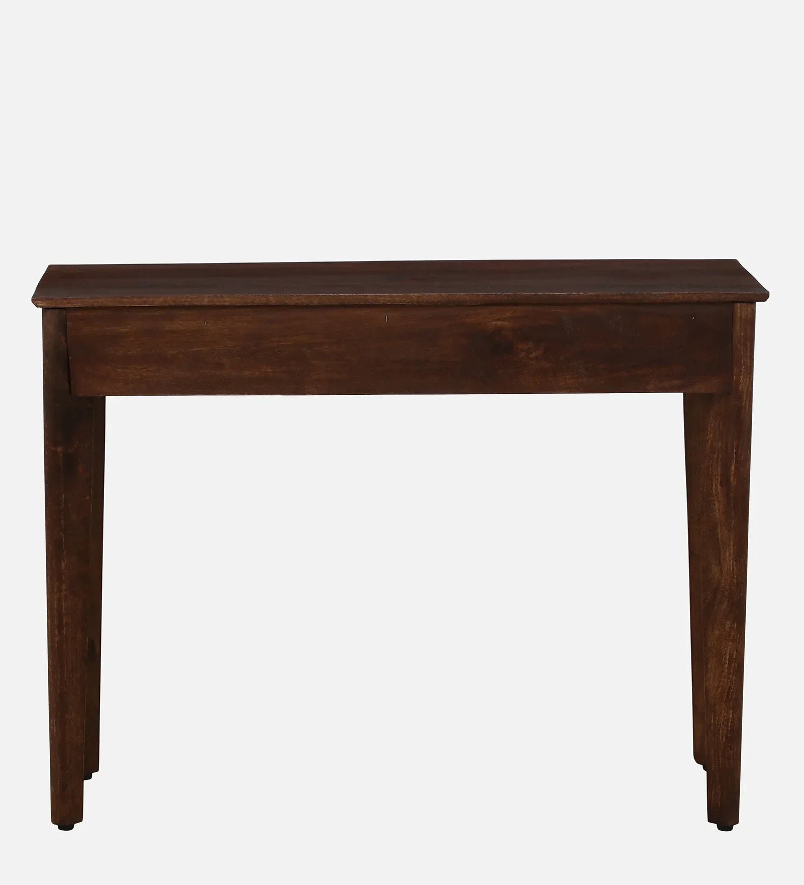 Zellige Solid Wood Console Table In Tubbaq Finish With Drawer - Image 7