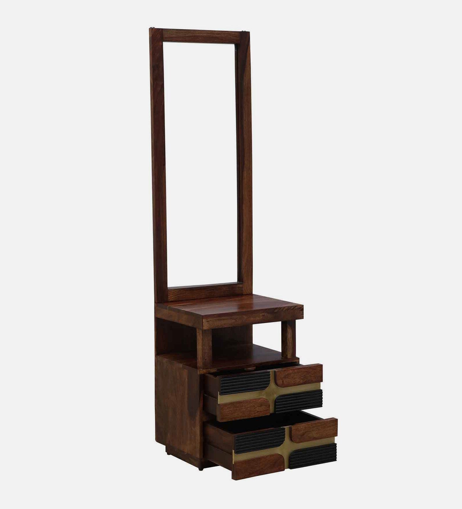 Sheesham Wood Dresser In Scratch Resistant Provincial Teak Finish - Image 8