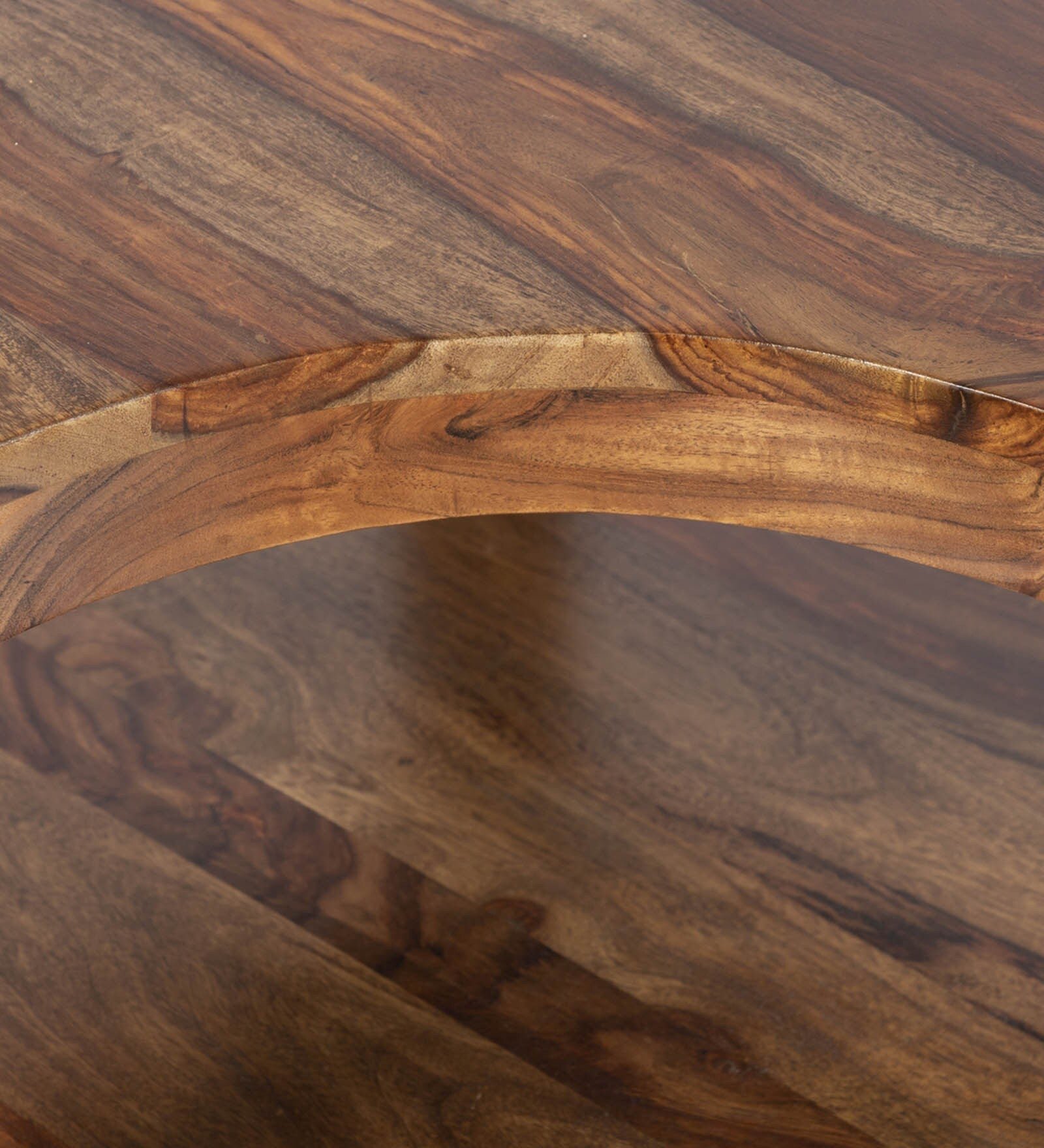 Allen End Table in Teak Finish - Image 7
