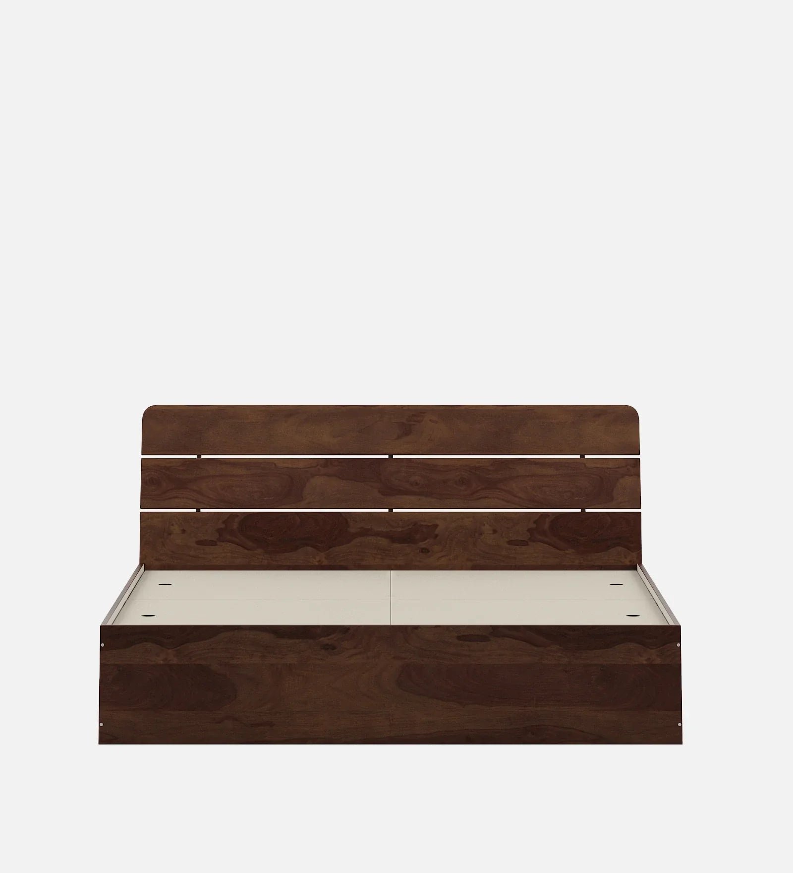 King Bed In Sheesham Finish With Box Storage - Image 8