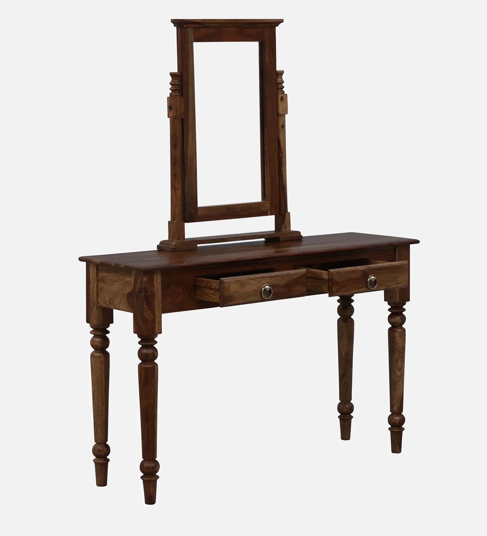 Sheesham Wood Dresser in Scratch Resistant Provincial Teak Finish - Image 10