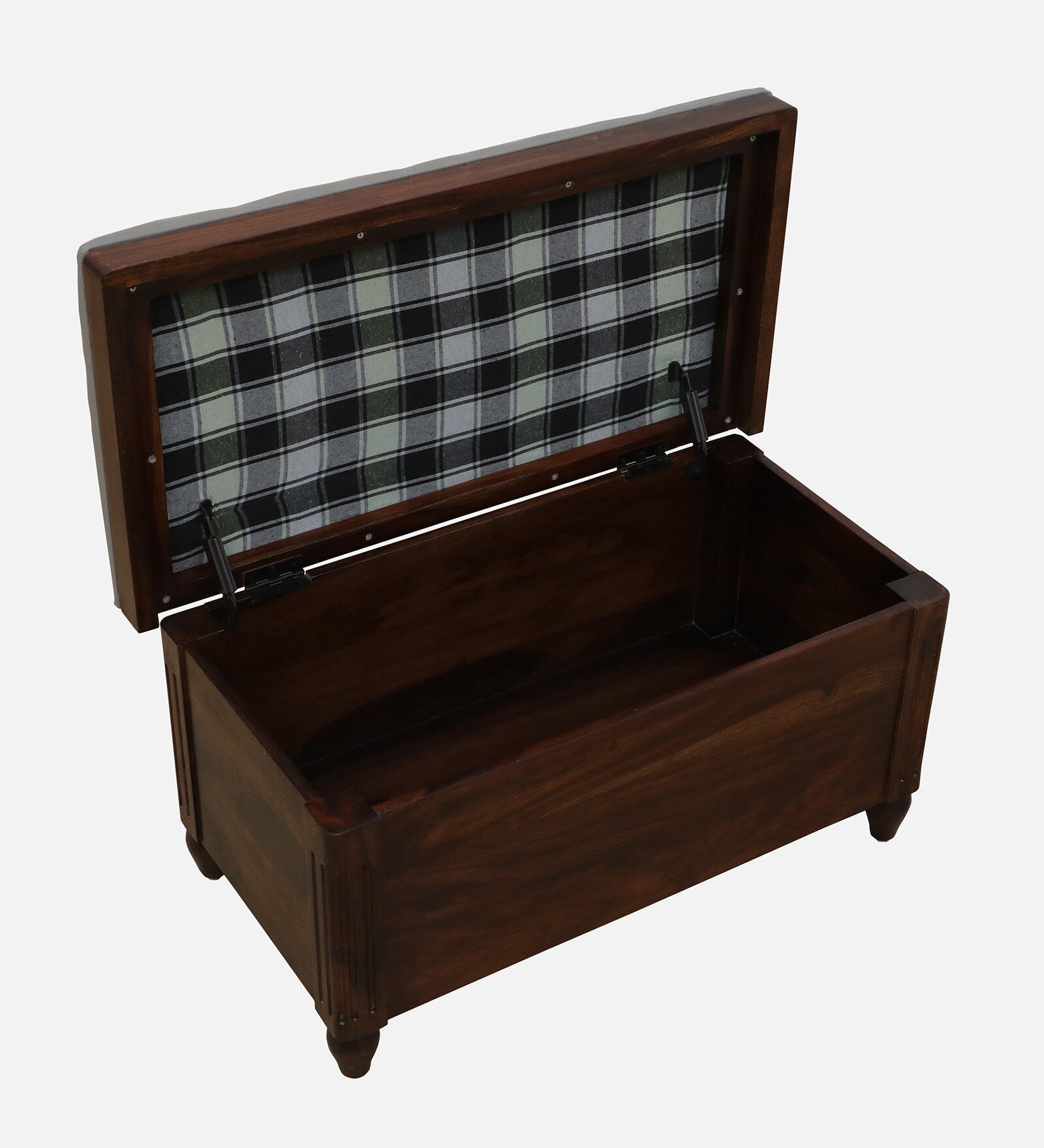 Sheesham Wood Trunk In Provincial Teak Finish - Image 9