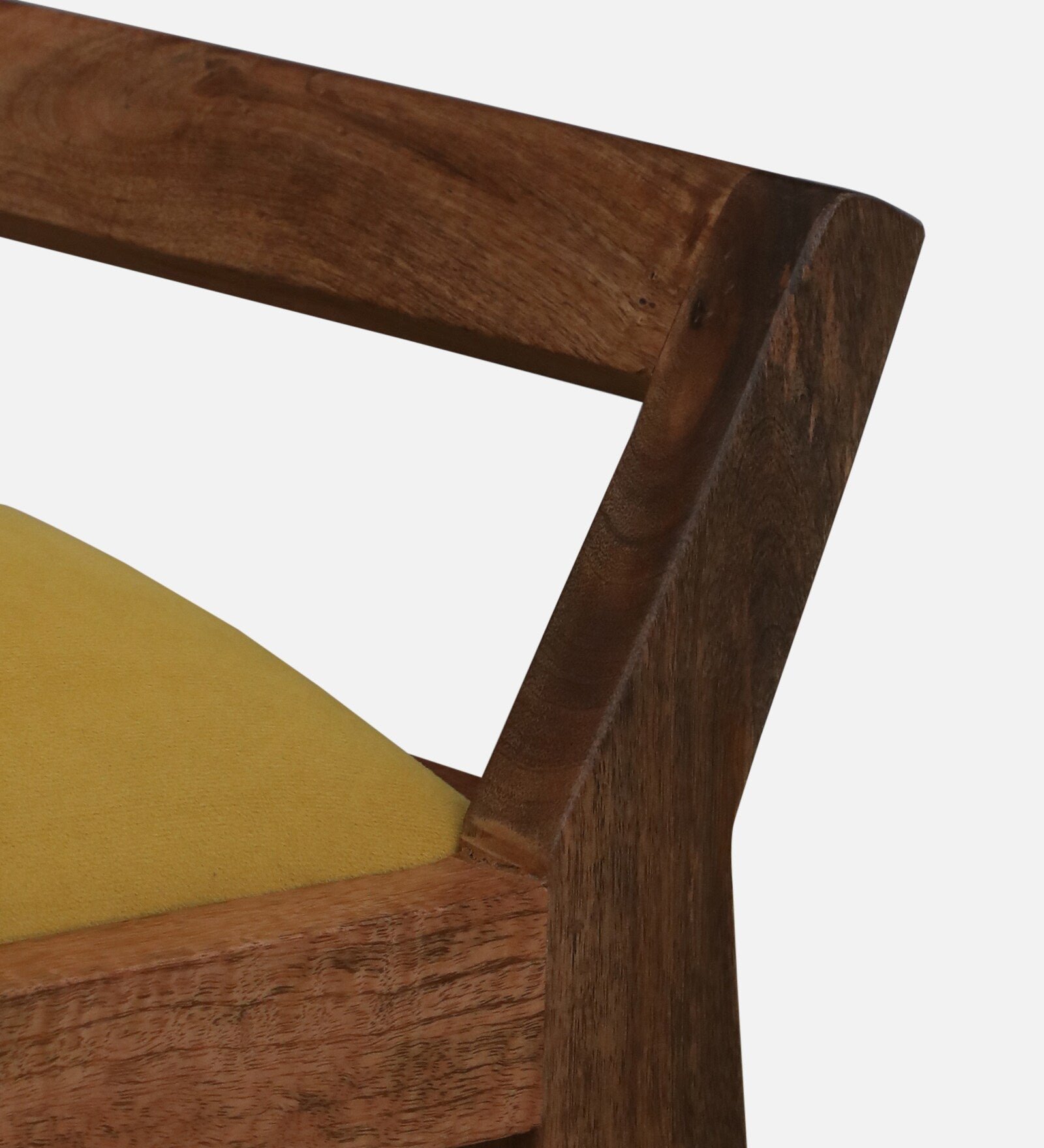 Mango Wood Settee In Natural Finish - Image 10