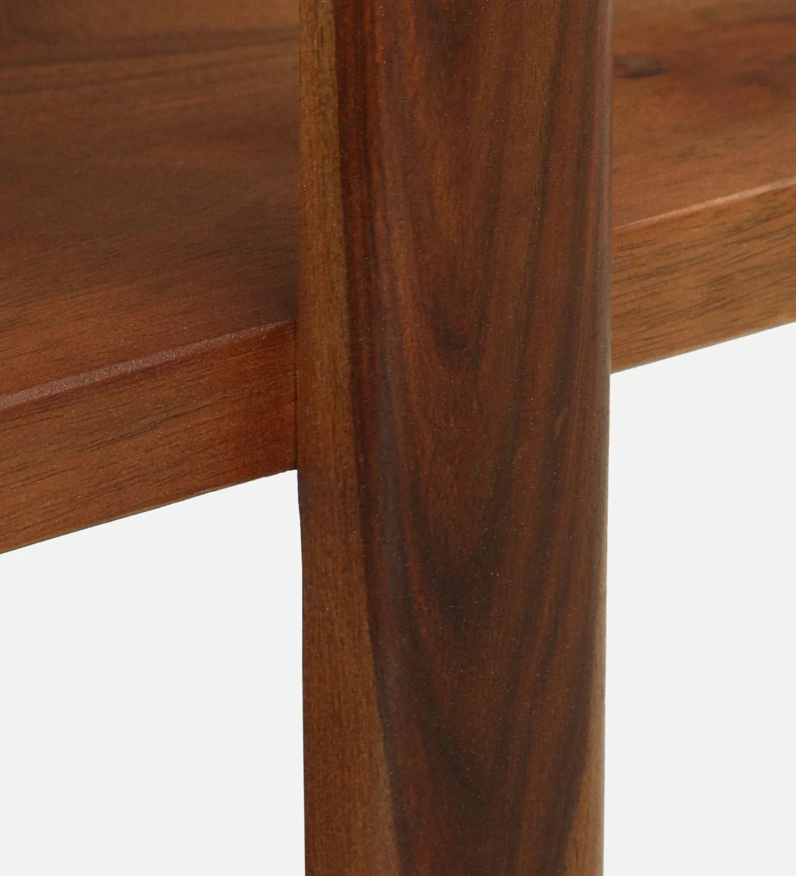 Mango Wood Book Shelf In Walnet Finish - Image 8