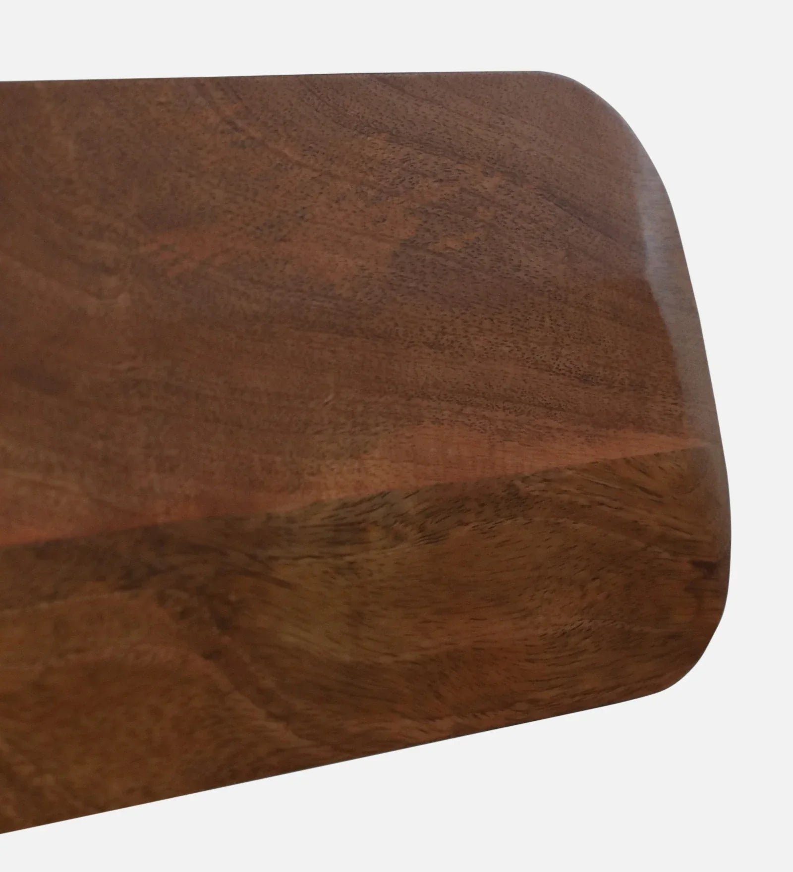 Mango Wood Settee In Natural Finish - Image 11